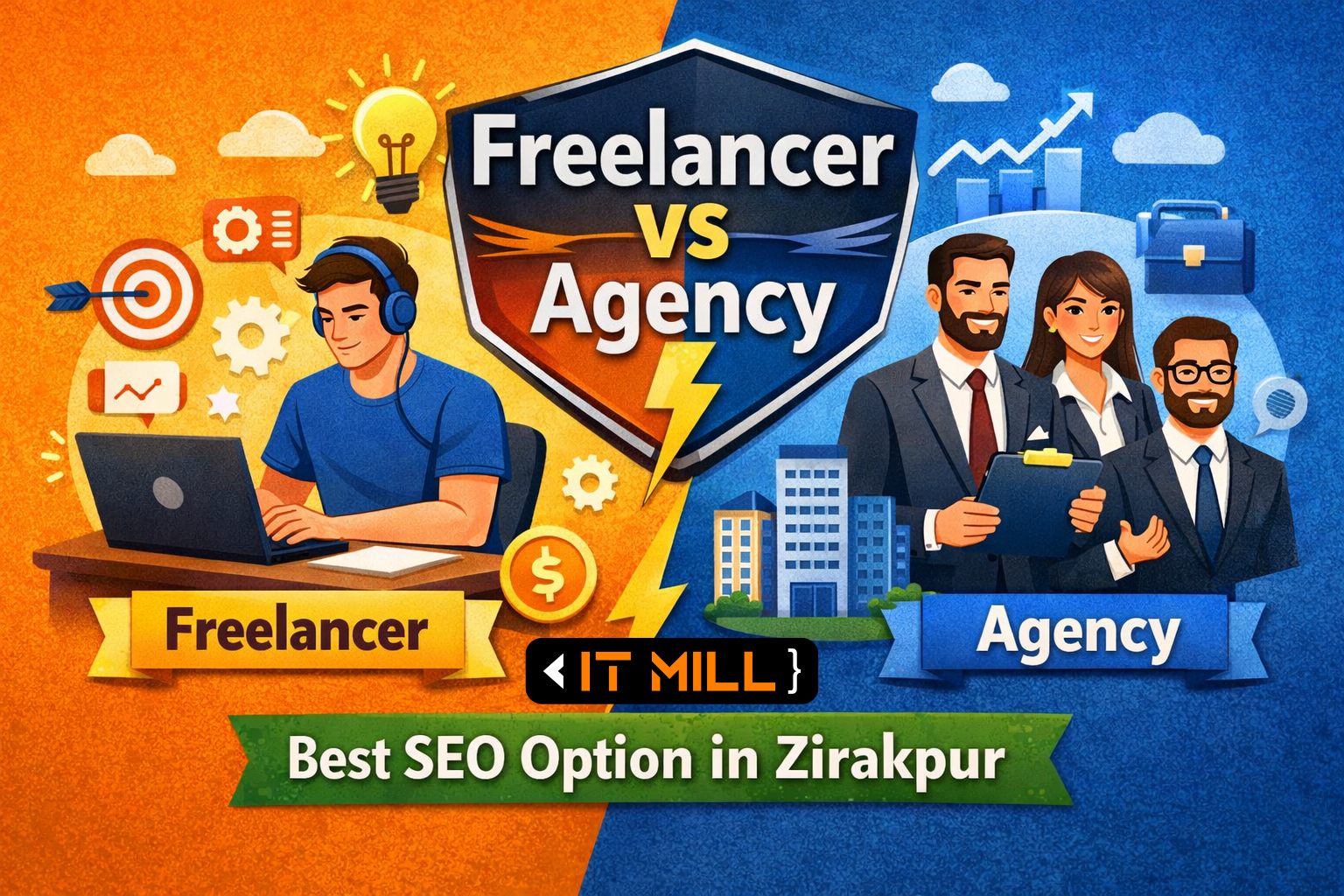 Freelancer vs Agency: Best SEO Option in Zirakpur